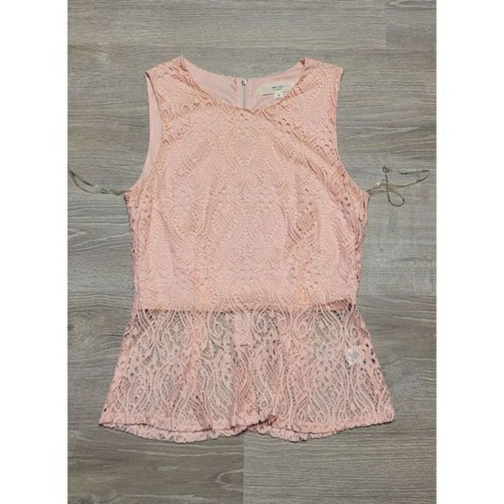 Love Tree Women's Pink Sleeveless‎ Top Size Medium
